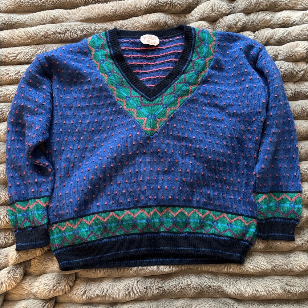 Vintage sweater beldoch popper